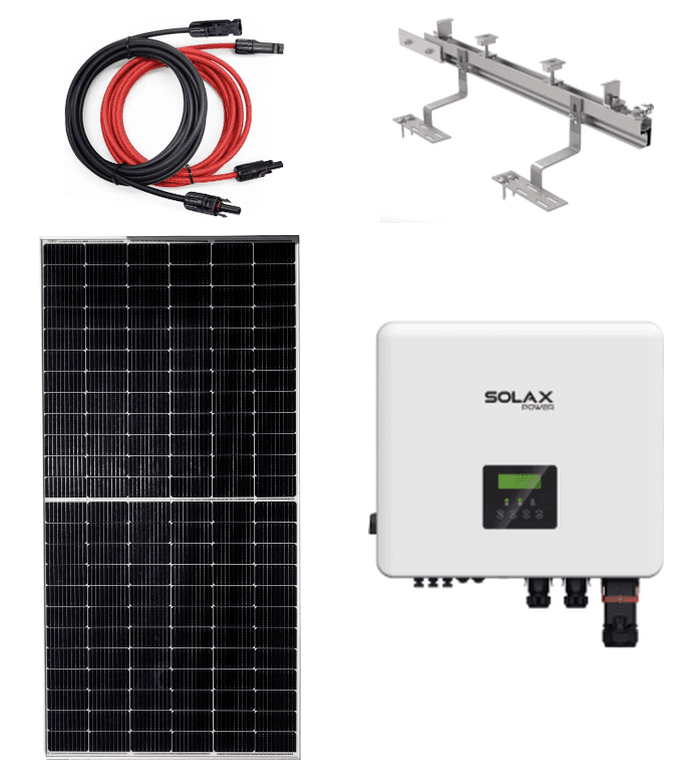 Hibridna solarna elektrana 5,31 kWp — invertor Solax X3-HYBRID-5.0-D G4 / paneli Astronergy ASTRO N5 590 W