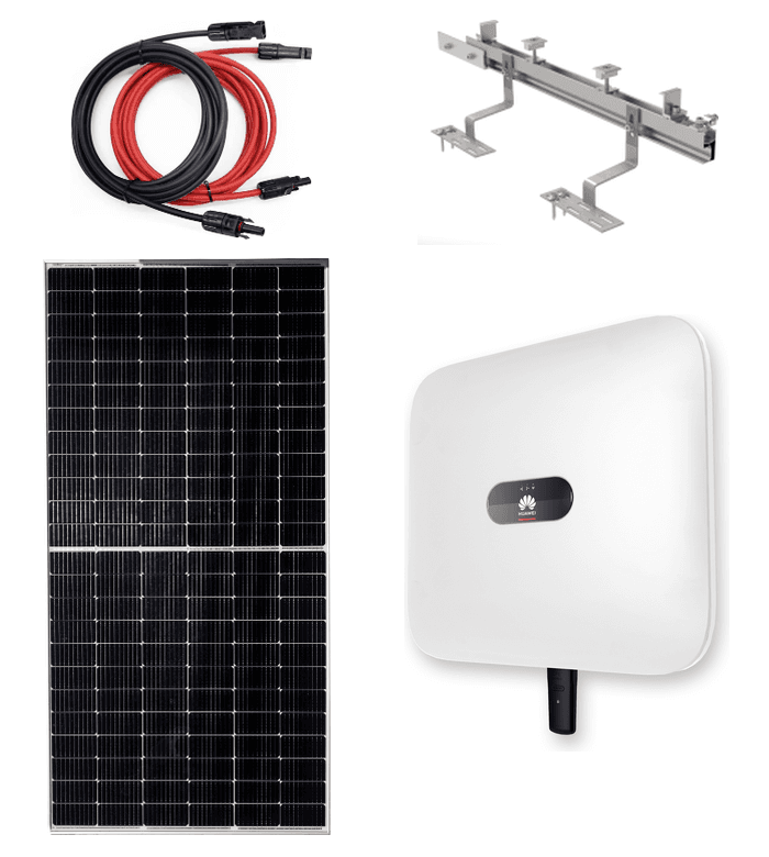 ON-GRID solarna elektrana 5,22 kWp — invertor Huawei SUN2000-5KTL-M1 / paneli Jinko Tiger Neo 435 W