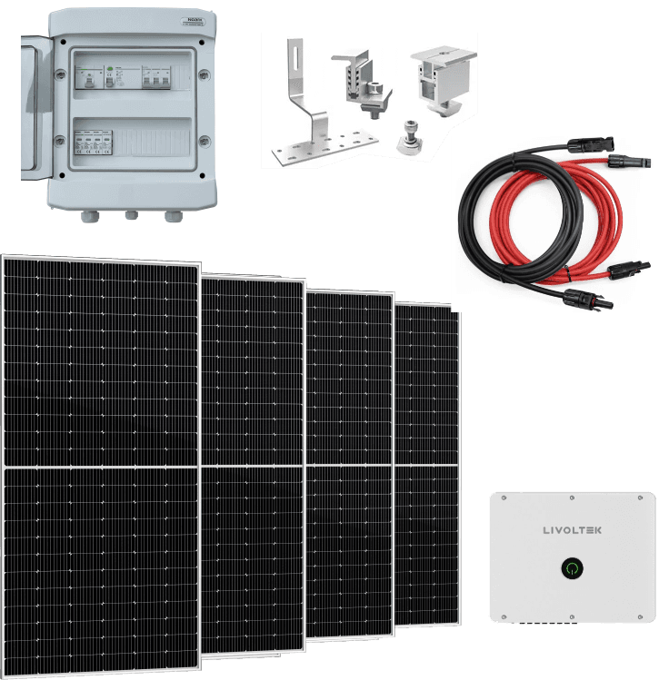 Solarna elektrana inverter LIVOLTEK / paneli DAH Solar 40 kW ( 40.12 kW)