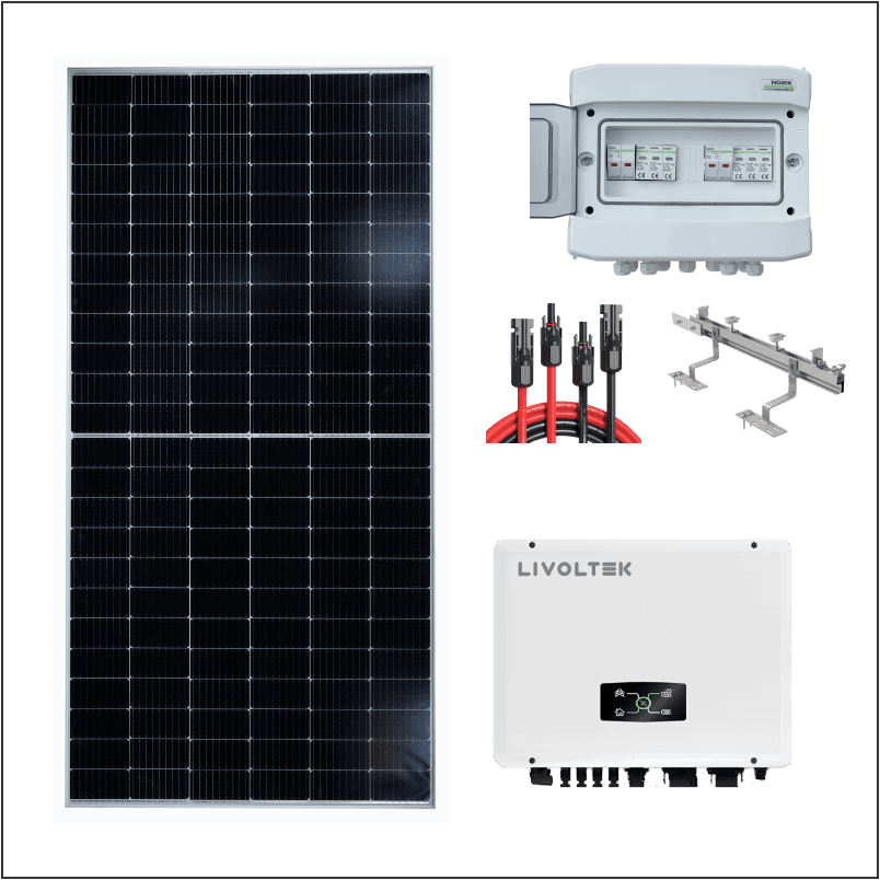 Solarna elektrana inverter LIVOLTEK/ paneli DAH Solar 7kW