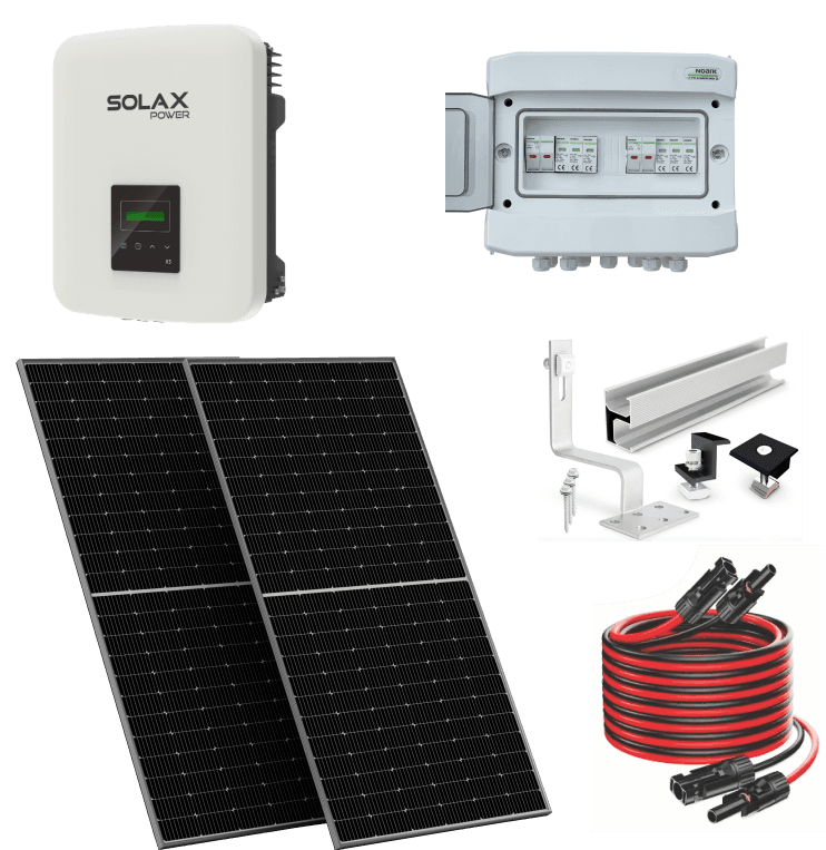 Solarna elektrana inverter SOLAX/ paneliDAH Solar 8 kW