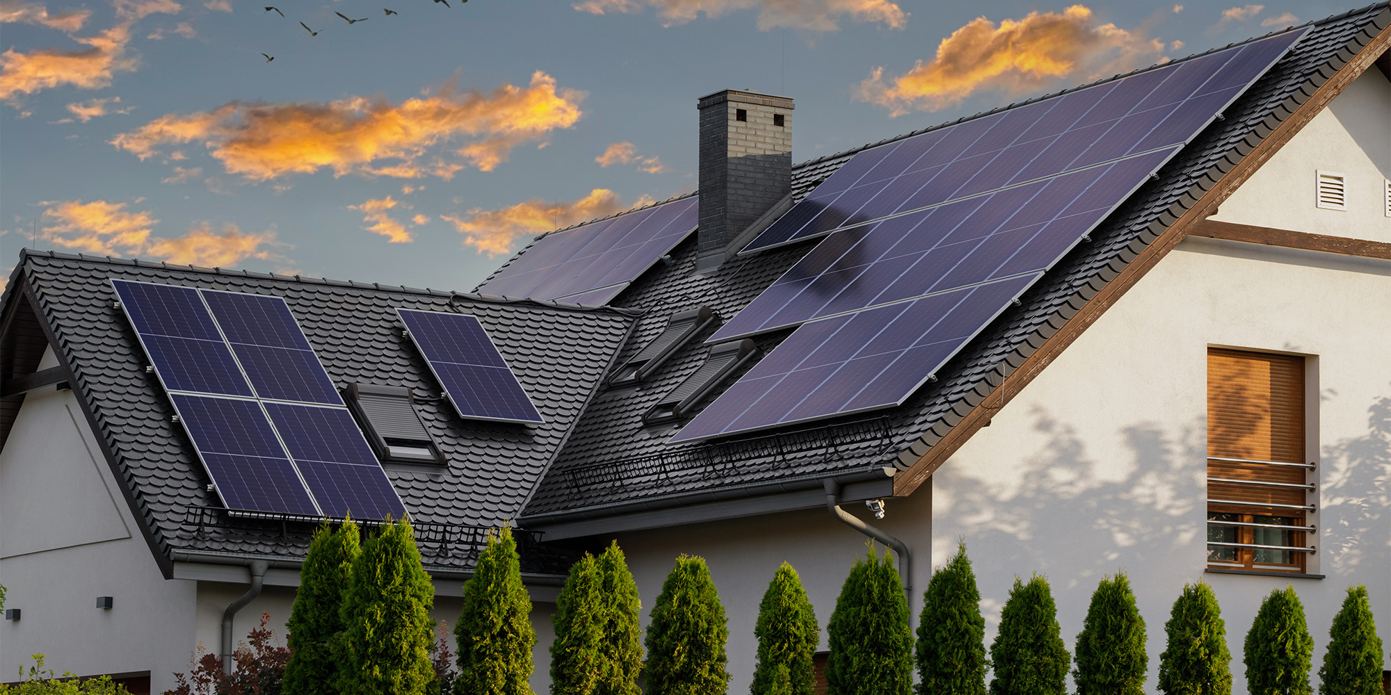 Solarni paneli na kući